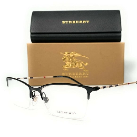 Burberry Women's Black Cat Eye Eyeglasses! - Picture 1 of 3
